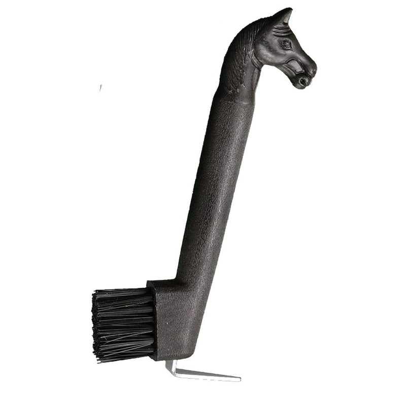 Tough1 Horse Head Hoof Pick/Brush Combination - PawsPlanet Australia
