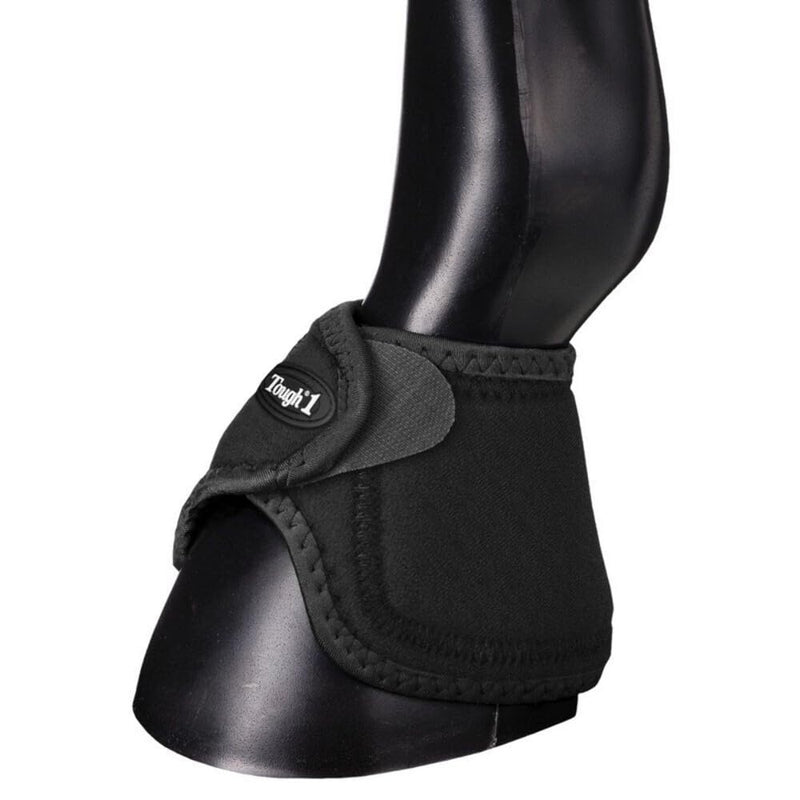 Tough 1 Performers 1St Choice No Turn Bell Boots Large Black - PawsPlanet Australia