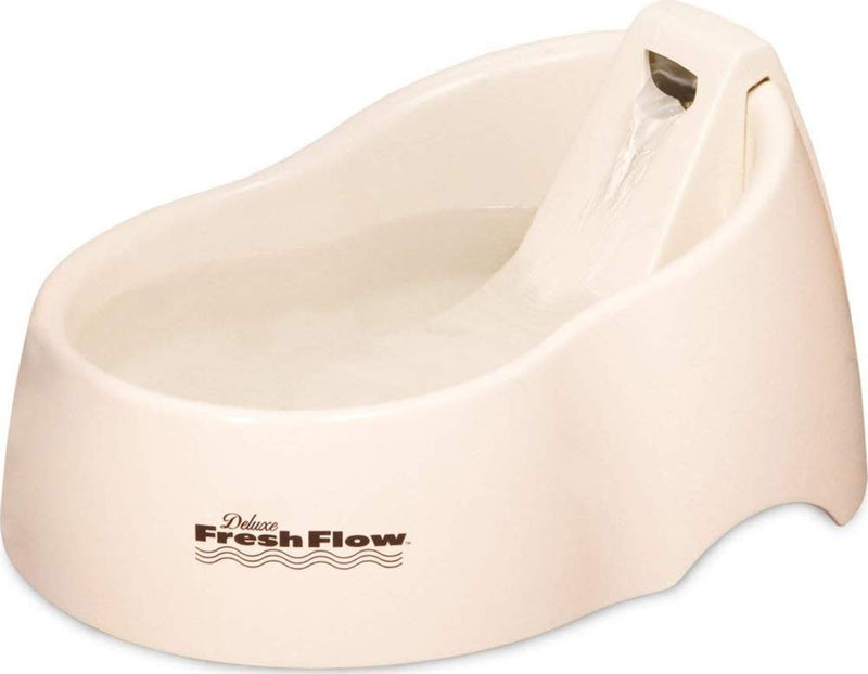 Petmate Deluxe Fresh Flow Cat, Bleached Linen, 50 Oz, 1 Count (Pack of 1) Small - PawsPlanet Australia