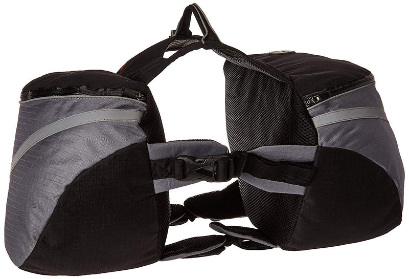 Doggles Dog Backpack, Extreme Medium, Gray/Black - PawsPlanet Australia