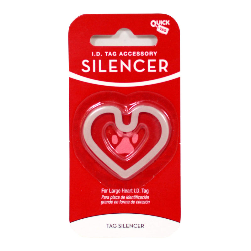 Quick-Tag Heart-Shaped Silencer