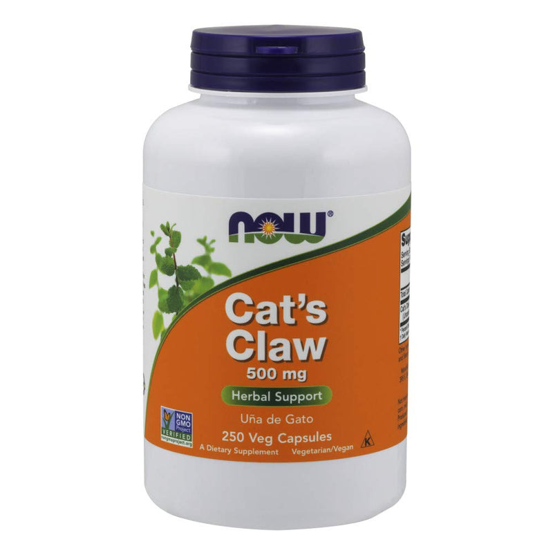 Now Foods Cat's Claw 500mg 250 Vcaps - PawsPlanet Australia