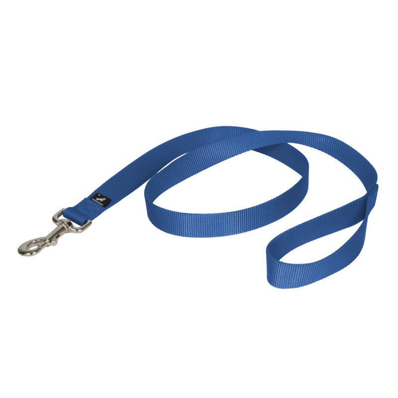 PetSafe Nylon Leash - Chew-Resistant Cat & Dog Behavioral Training Leash - Compatible with Easy-Walk Harness - Traditional-Style Reliable Pet Lead with a Padded Hand Wrap - 1" x 4' - Royal Blue - PawsPlanet Australia