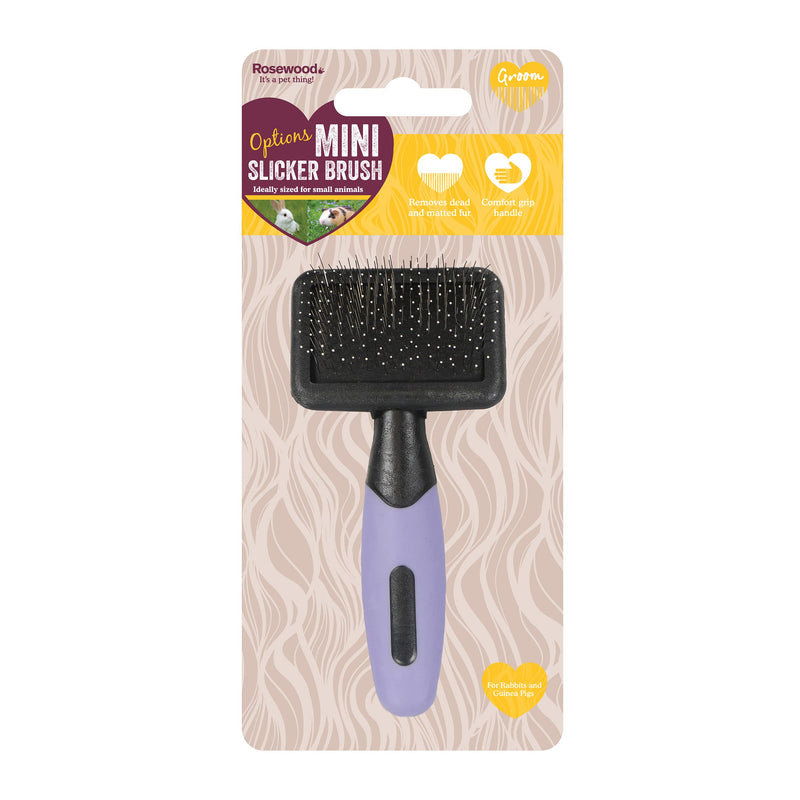 Options Mini Gentle Slicker - PawsPlanet Australia