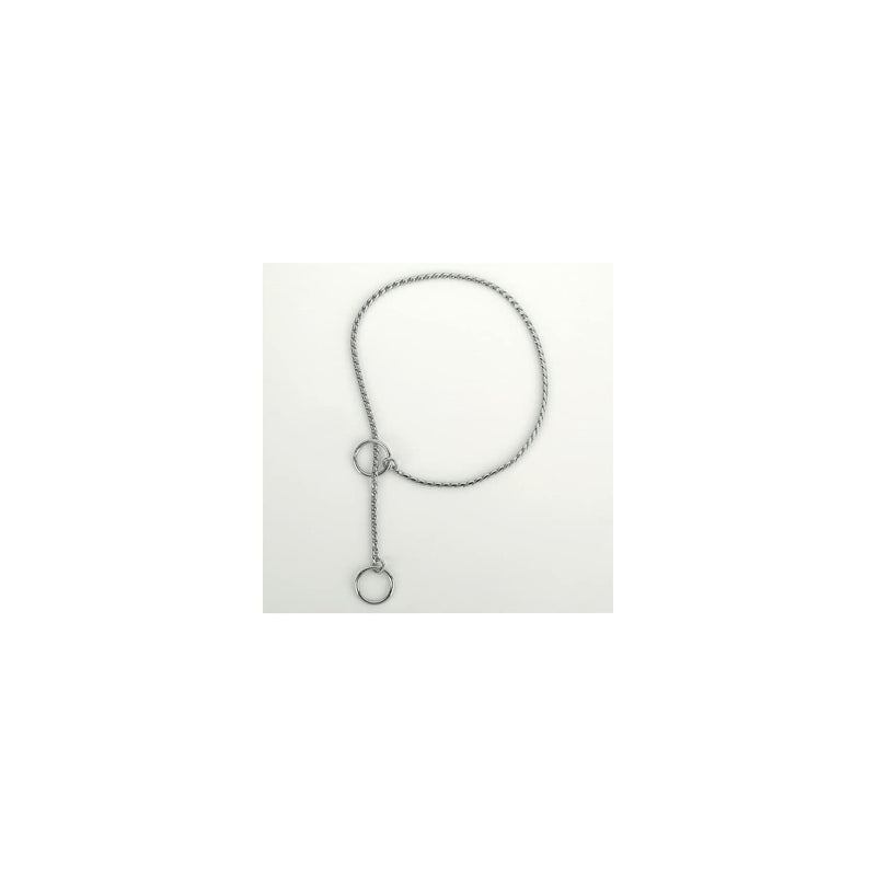 Guardian Gear Medium Chrome Snake-Chain Dog Collar, 20" - PawsPlanet Australia