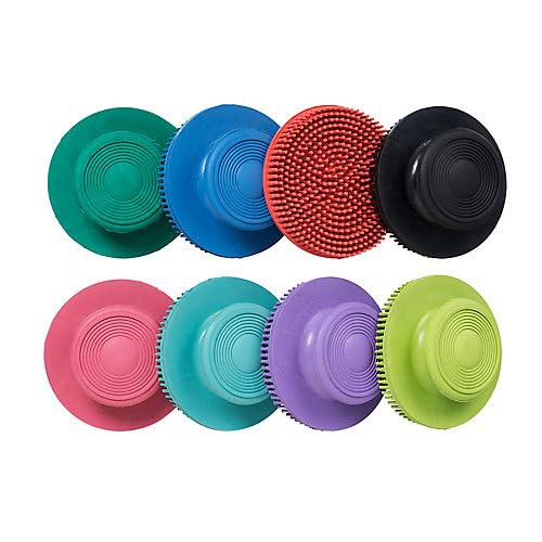 Tough 1 Rubber Face Brush Green - PawsPlanet Australia