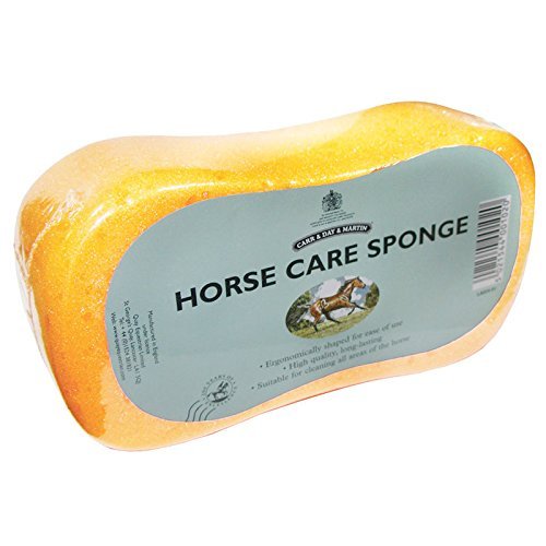 Carr Day and Martin Horse Care Sponge One Size Yellow - PawsPlanet Australia