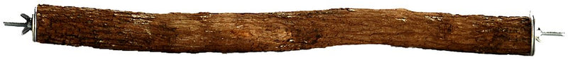 Polly's Full Length Hardwood Bird Perch, 16-Inch, Natural Brown 16" - PawsPlanet Australia