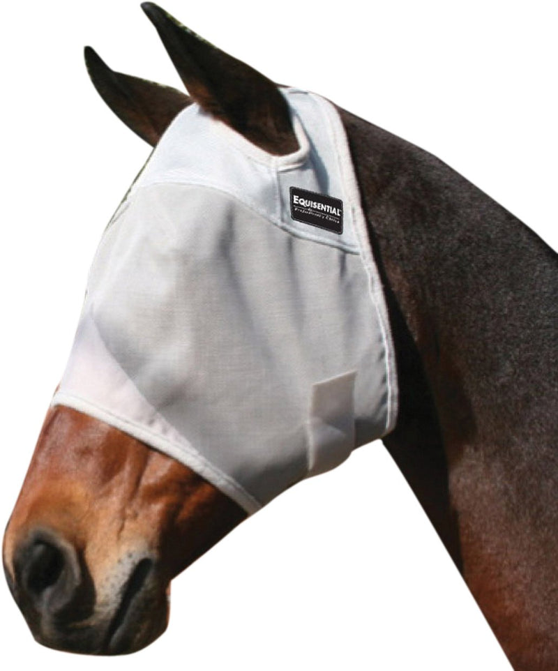 Equisential by Professionals Choice Equine Fly Mask (Small/Cob Gray) - PawsPlanet Australia