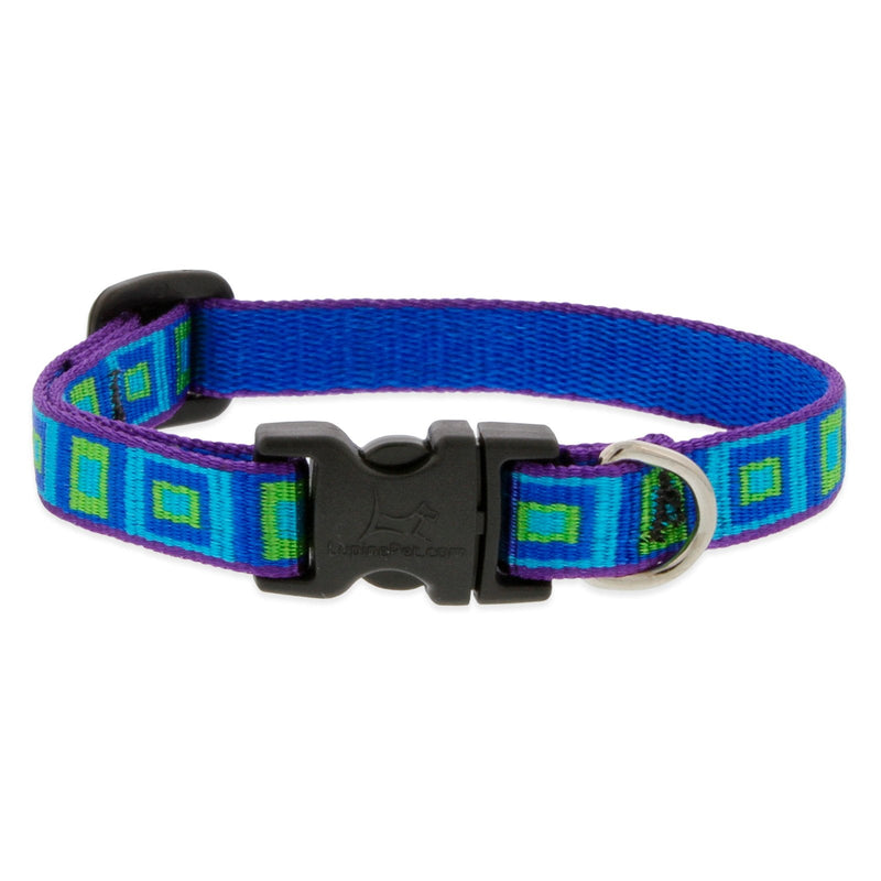 LupinePet Originals 1/2" Sea Glass 10-16" Adjustable Collar for Small Dogs 1/2"W; 10-16" Neck - PawsPlanet Australia