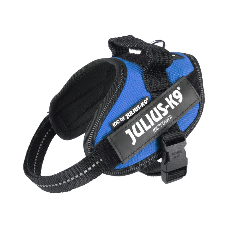 IDC Powerharness, Size: XS/Mini-Mini, Blue - PawsPlanet Australia