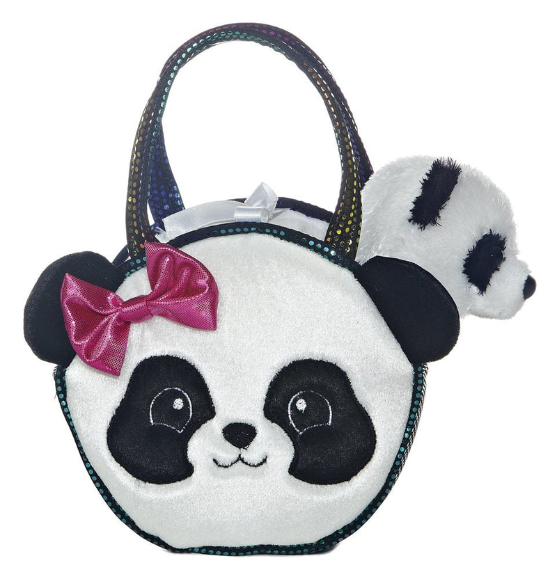 Aurora - Pet Carrier - 7" Pretty Panda Pet Carrier, Multi, One Size - PawsPlanet Australia