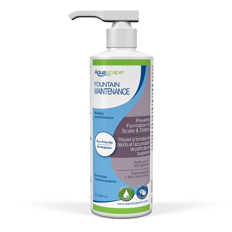 Aquascape Maintenance Water Treatment for Fountains, 8-ounce / 250-ml | 40007 8-ounces