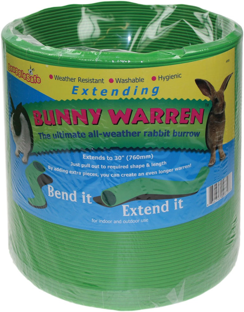 All Weather Flexible Bunny Warren Fun Tunnel, Green (Package May Vary) 1 - PawsPlanet Australia