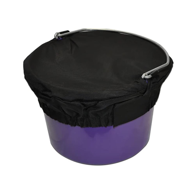Black Horse Bucket Cover - Basic by Horse Spa Products - PawsPlanet Australia