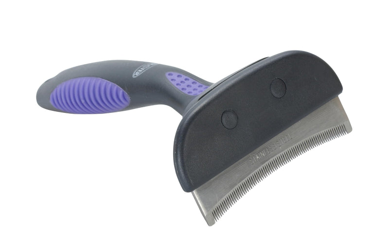 Kruuse Buster Large Purple Deshedder for Dogs – Reduces Shedding & Keeps Coat Healthy Large, 3 Inch - PawsPlanet Australia