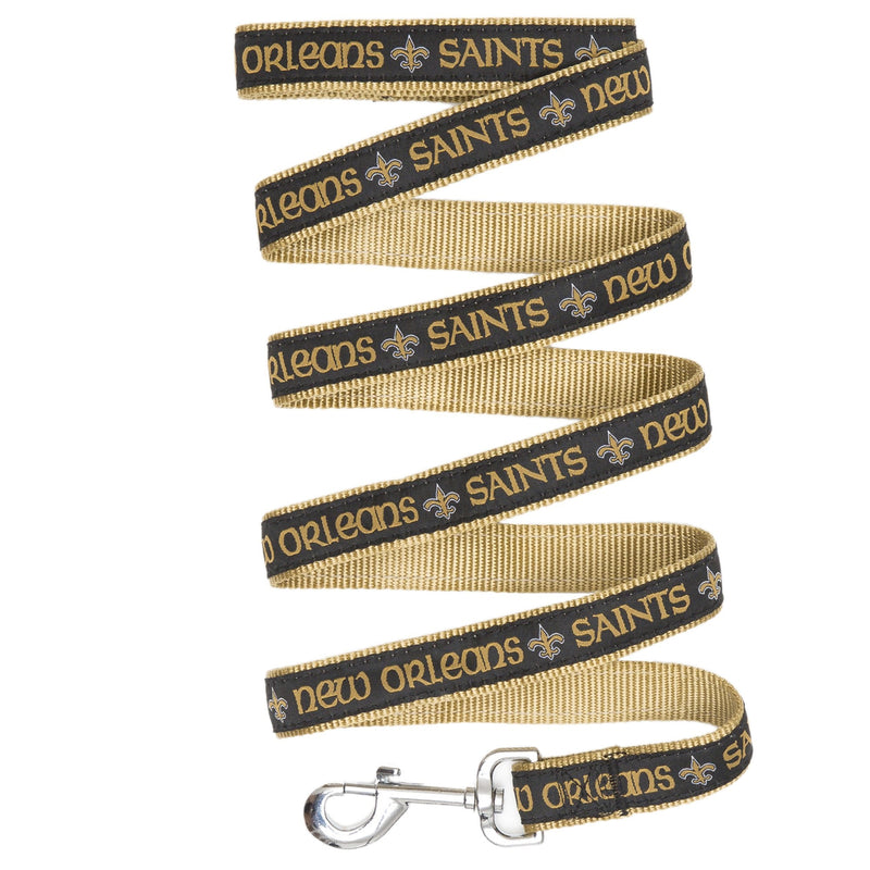 Pets First NFL NEW ORLEANS SAINTS Dog Leash & Cat Leash for Pets, SIZE: Small, STURDY LEASH, DURABLE, FASHIONABLE & AFFORDABLE! - PawsPlanet Australia