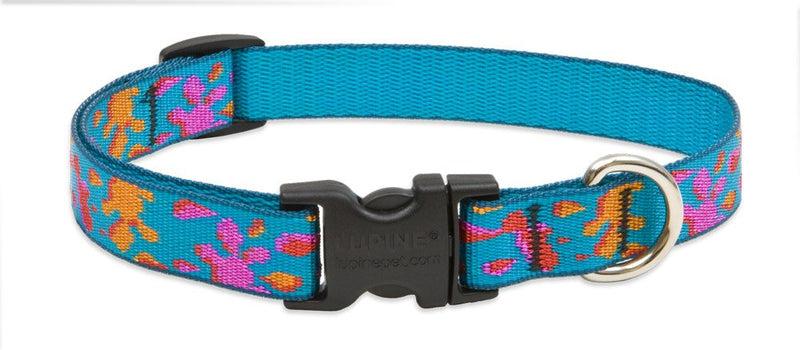 LupinePet Originals 3/4" Wet Paint 9-14" Adjustable Collar for Small Dogs 3/4"W; 9-14" Neck - PawsPlanet Australia
