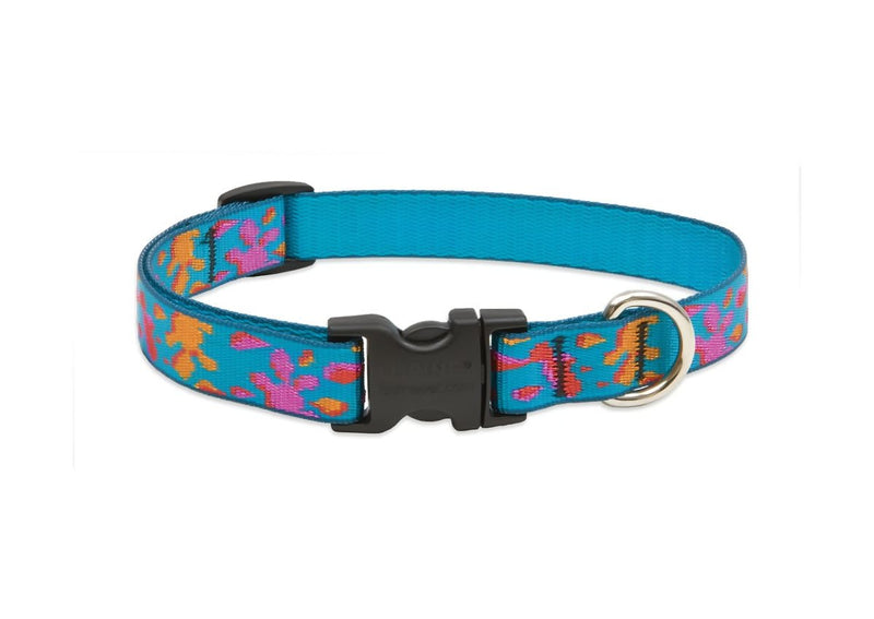 LupinePet Originals 3/4" Wet Paint 13-22" Adjustable Collar for Medium and Larger Dogs
