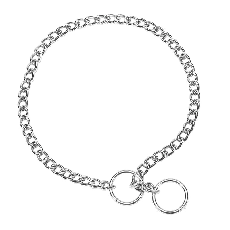 Coastal Pet Titan Chain Training Dog Collar - Durable Metal Choke Collar for Dog Training - Argon-Welded, Chrome Chain - 4 mm x 24" 4.0 mm x 24" (Pack of 1) - PawsPlanet Australia