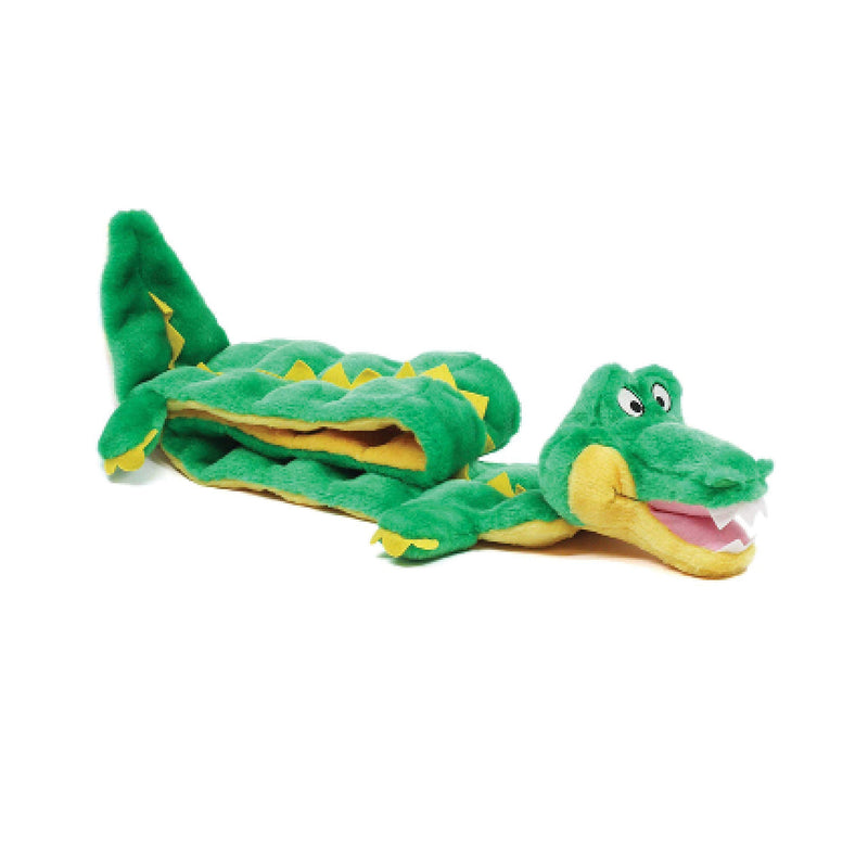 Outward Hound Squeaker Matz Plush Gator Dog Toy, XXL Squeaker Matz Gator 2X-Large (Pack of 1) - PawsPlanet Australia