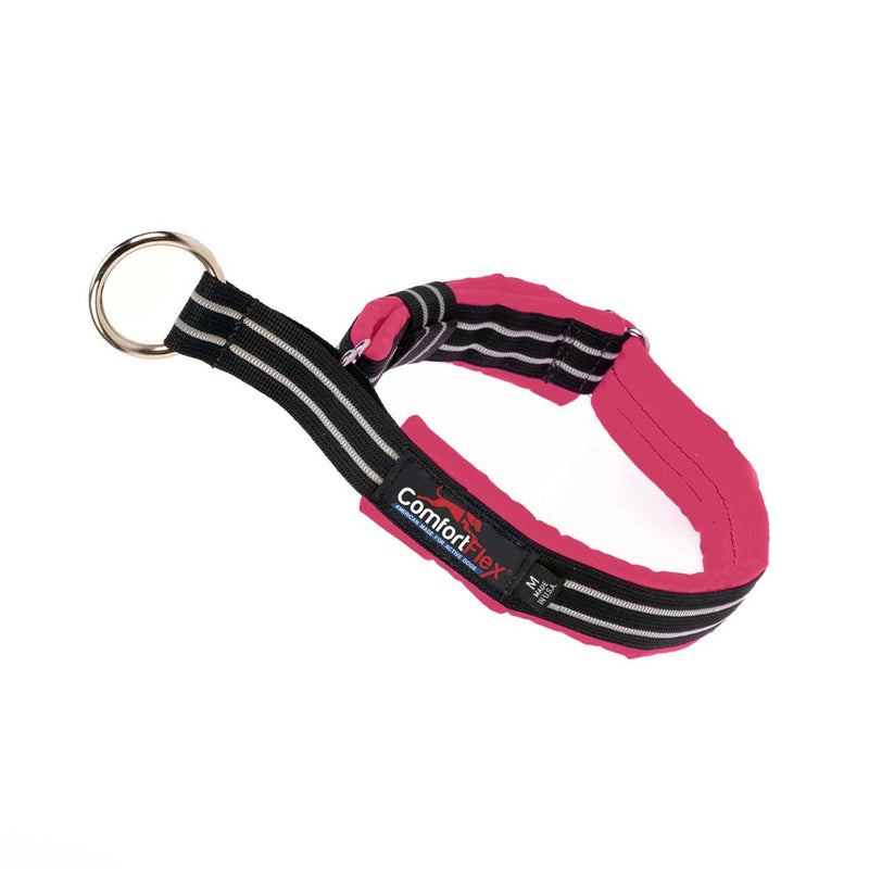 ComfortFlex Premium Padded Martingale Dog Collar – Reflective Waterproof Slip-On Limited Slip Collar for Gentle Control & Escape Prevention - Large, Berry - PawsPlanet Australia