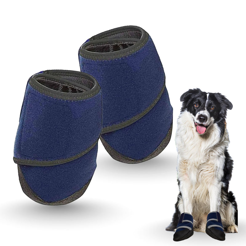 Healers PetCare Medical Dog Boots with Gauze Inserts – Protective Dog Booties for Injured Paws, Wound Care & Recovery - Breathable, Non-Slip, Adjustable Strap Closure (2-Booties) (Medium) - PawsPlanet Australia