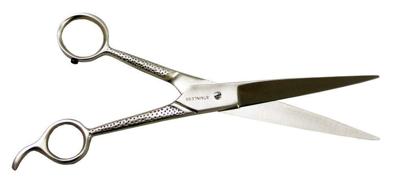 Dubl Duck Carbon Steel 15 Pet Straight Shears, 7-1/2-Inch - PawsPlanet Australia