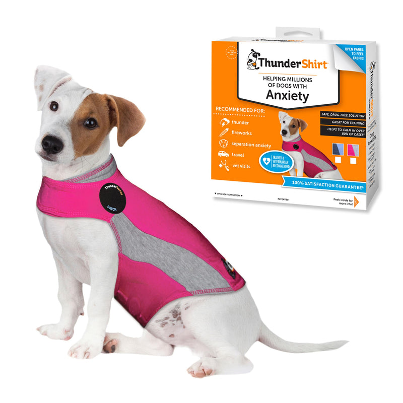 ThunderShirt for Dogs, Small, Pink Polo - Dog Anxiety Vest - PawsPlanet Australia