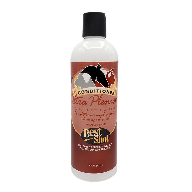 Best Shot Ultra Plenish Conditioner, Coat Release Technology, Ideal Pet Grooming Supplies, Moisturizing Conditioner for Dogs, Cats, and Horses, 16 Oz. 16 oz. - PawsPlanet Australia