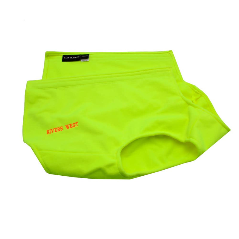 RIVERS WEST Waterproof Windproof Fleece Anti-Chafing Pointer Dog Vest, Safety Green, X-Large