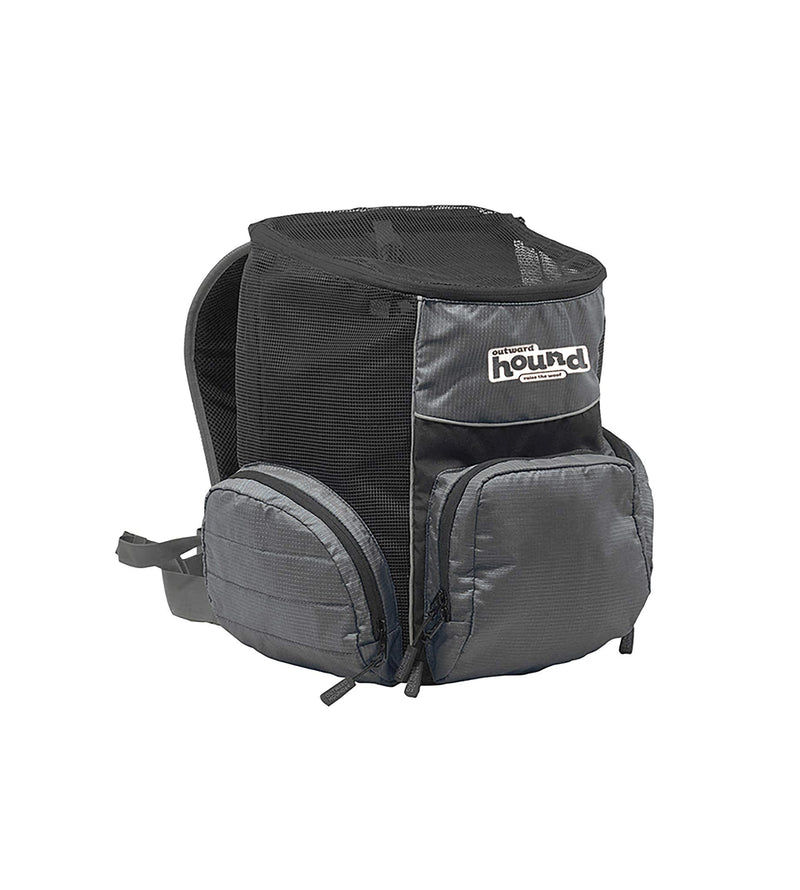 Outward Hound Poochpouch Backpack Small Dog Carrier, Grey - PawsPlanet Australia