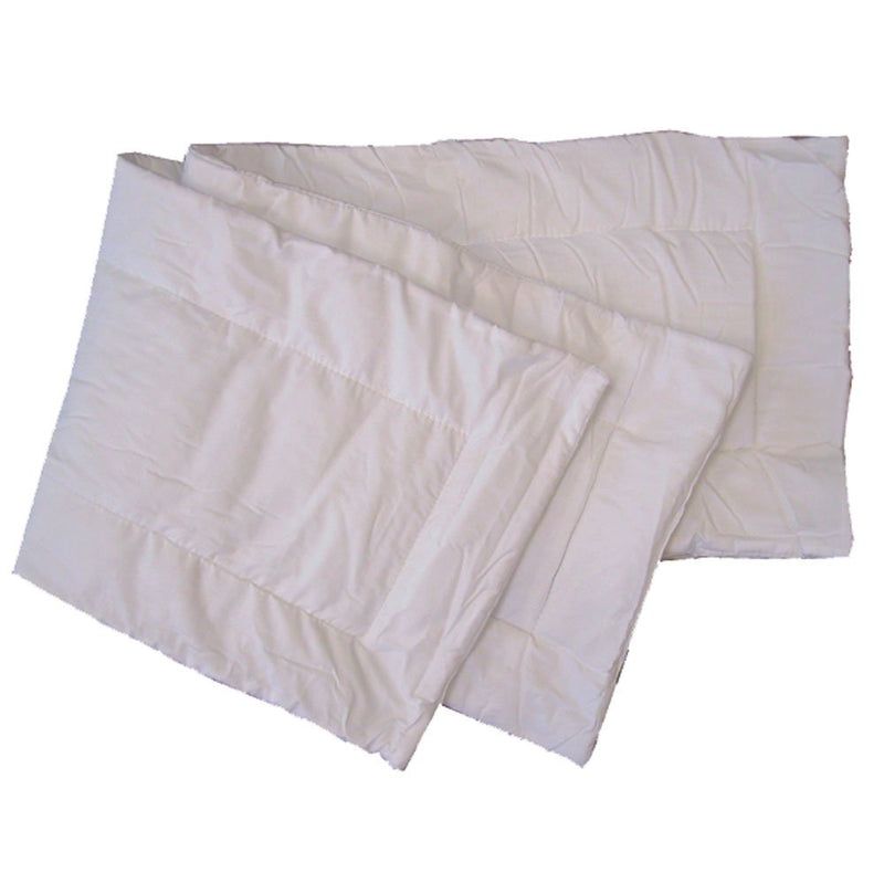 Intrepid International Cotton Pillow Wraps Set of 2 - White - Premium Equine Leg Wraps for Ultimate Horse Comfort and Protection 10x34 - PawsPlanet Australia