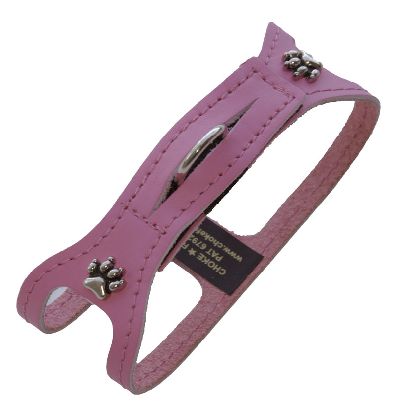 ChokeFree Pet Shoulder Collar, 14-Inch, Non Metallic Pink 14" - PawsPlanet Australia