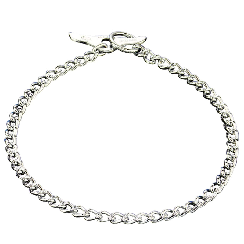 Herm Sprenger Medium Choke Chain with Toggle 16 inch \ 40cm - PawsPlanet Australia