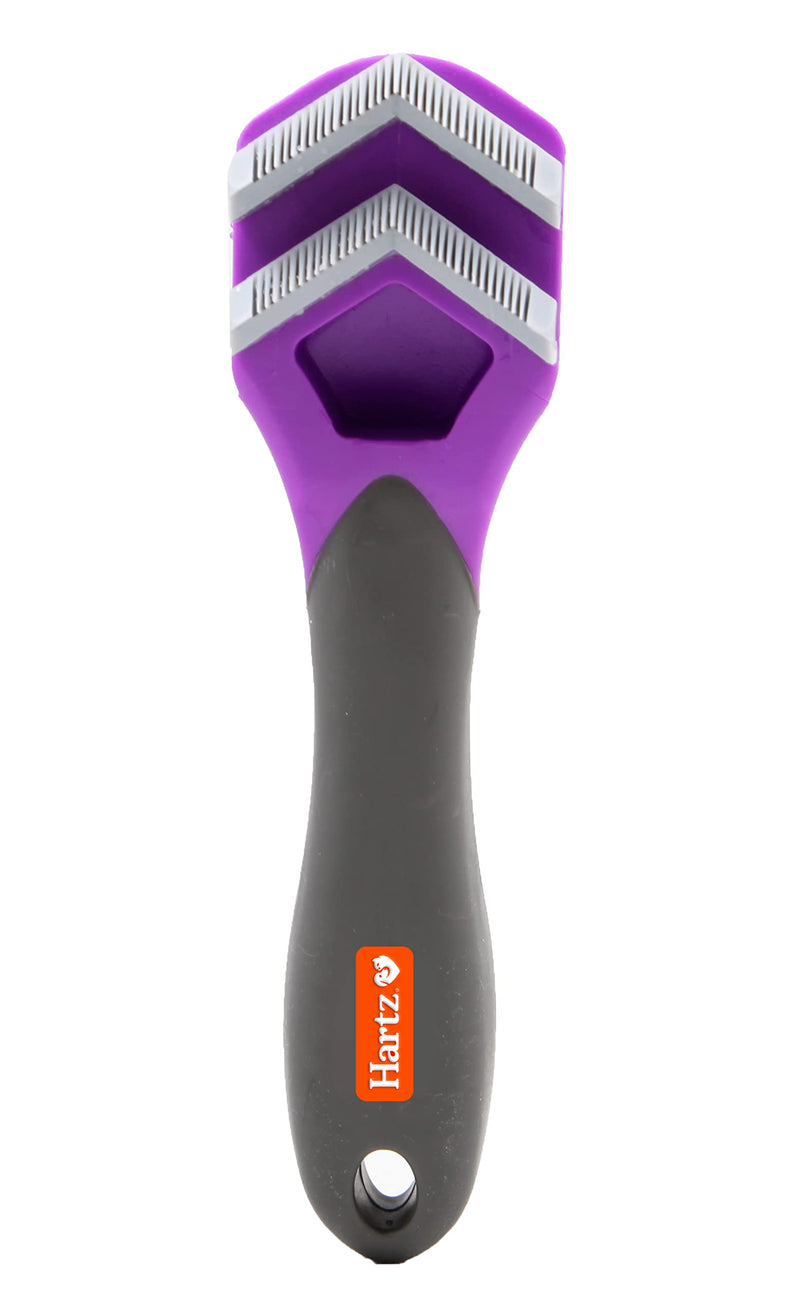 Hartz Groomer's Best Fur Fetcher De-Shedder Cat Brush,Black - PawsPlanet Australia