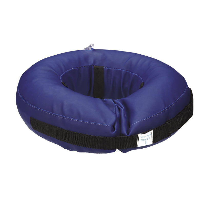 Inflatable Dog Collars - Veterinarian-Approved Collars Designed to Prevent Pets from Scratching and Biting at Injuries, Stitches, Rashes, and Wounds - Large, Blue Large- 13"-18" - PawsPlanet Australia