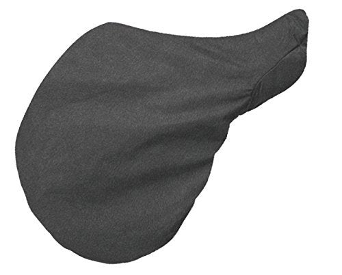 Centaur Fleece Saddle Cover - Black Standard - PawsPlanet Australia