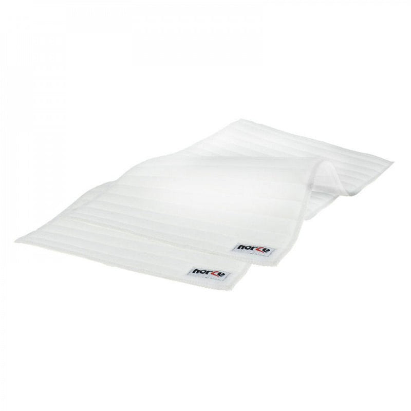 Horze Fleece Front Leg Wraps - Off-White - Pony - PawsPlanet Australia