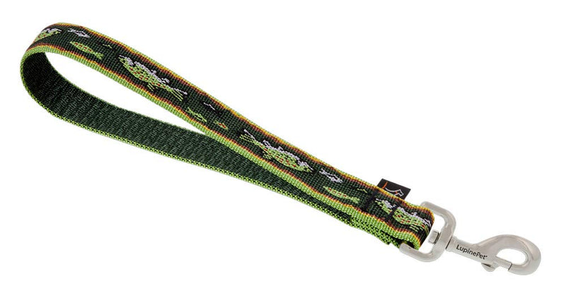 LupinePet Originals 1" Brook Trout 11" Training Tab/Leash for Medium and Larger Dogs