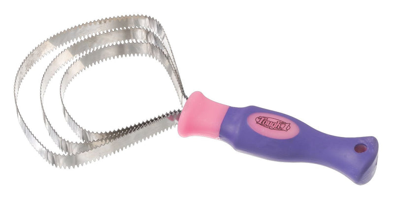 Tough 1 Great Grips 3 Blade Curry Pink/Purple - PawsPlanet Australia