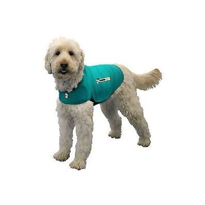Thundershirt Dog Jacket for Anxiety, Green,Extra Extra Small Green ThunderShirt XXS - PawsPlanet Australia