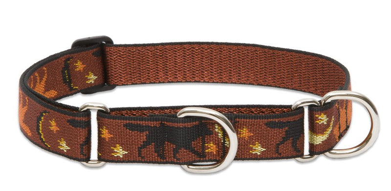 LupinePet Originals 1" Shadow Hunter 19-27" Martingale Collar for Large Dogs 1"W; 19-27" Neck