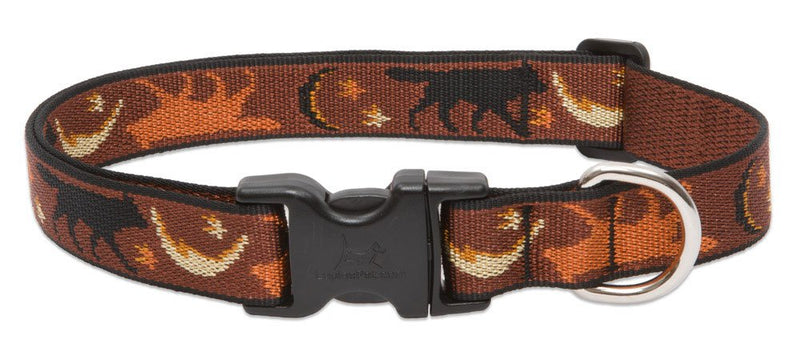 LupinePet Originals 1" Shadow Hunter 16-28" Adjustable Collar for Large Dogs 1" wide; 16-28" - PawsPlanet Australia