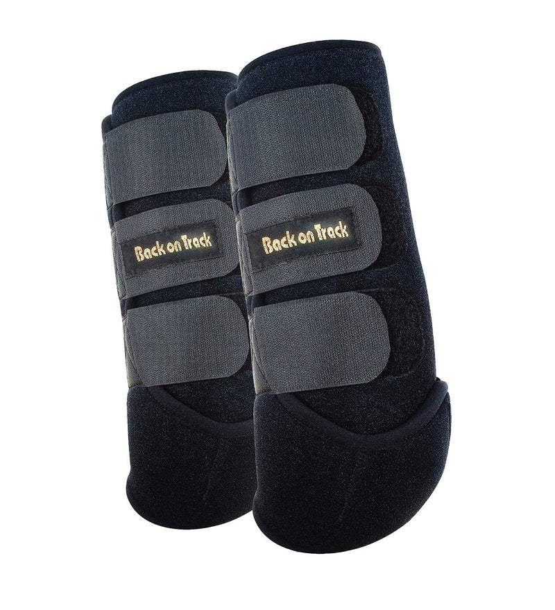 Back on Track Therapeutic Horse Exercise Boots for Hind Legs, Black, Large - PawsPlanet Australia