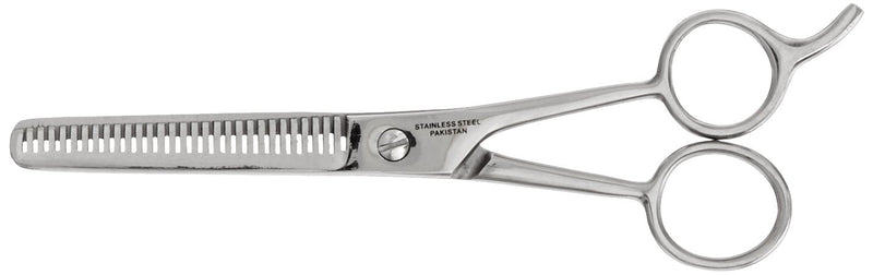 Thinning Shear, Double Blades 6.5-Inch Ice Tempered Stainless Steel Double Blades 20 by 20 Teeth 6.5-Inch - PawsPlanet Australia
