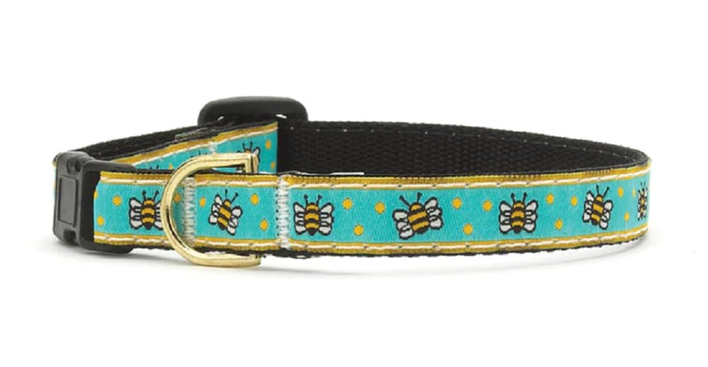 Up Country Bee Dog Collar, X-Small (6 To 12 Inches) 5/8 Inch Narrow Width - PawsPlanet Australia