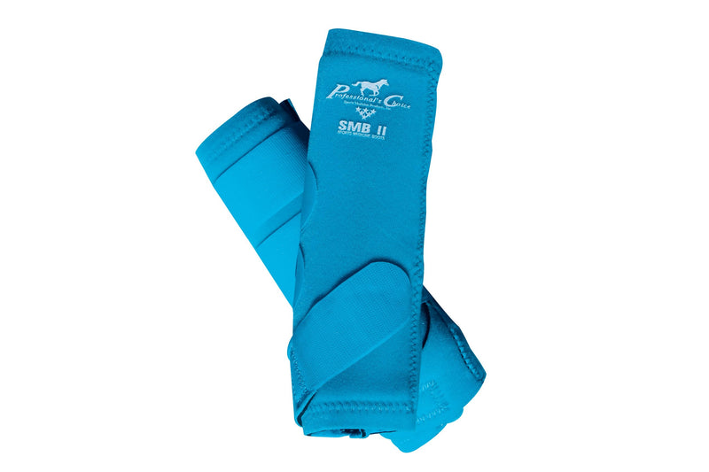 Professional's Choice Equine SMBII Sports Medicine Boots | Sold in Pairs Medium Pacific Blue - PawsPlanet Australia