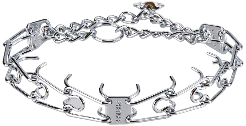 Herm Sprenger Dog Training Pinch Collar Chrome Plated Steel - PawsPlanet Australia