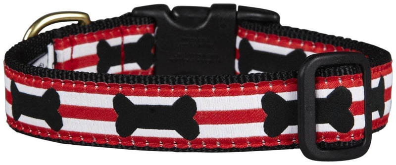 Up Country Got Bones Dog Collar - Small s - PawsPlanet Australia